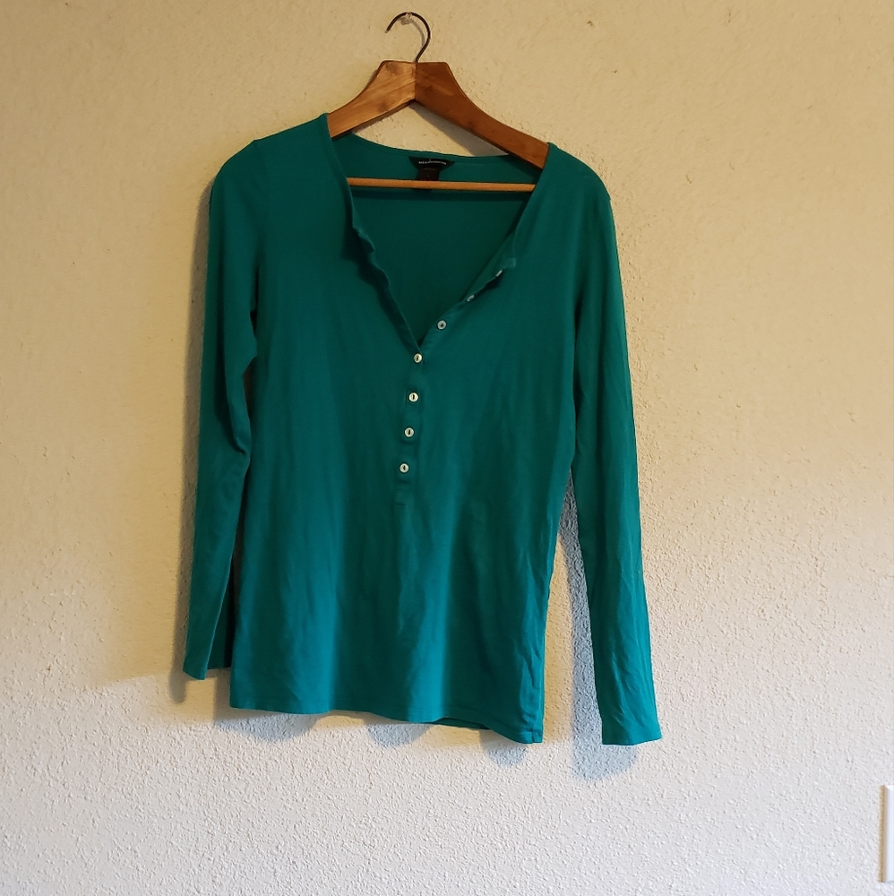 Teal shirt